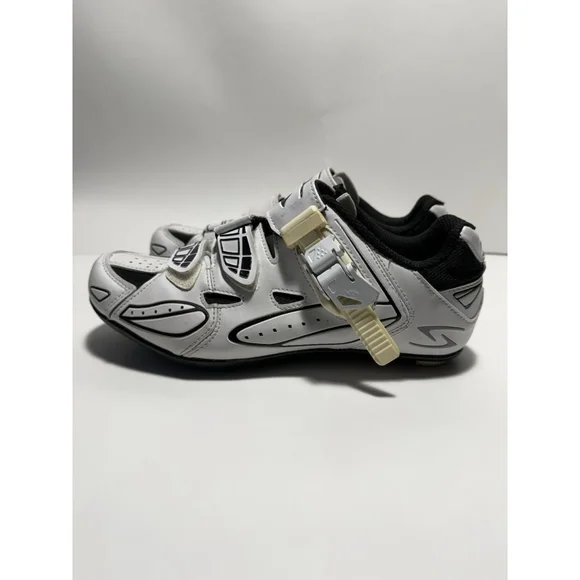 Womens SERFAS Podium Road Cycling Shoes Size 39 US 7.5 White - Picture 7 of 12